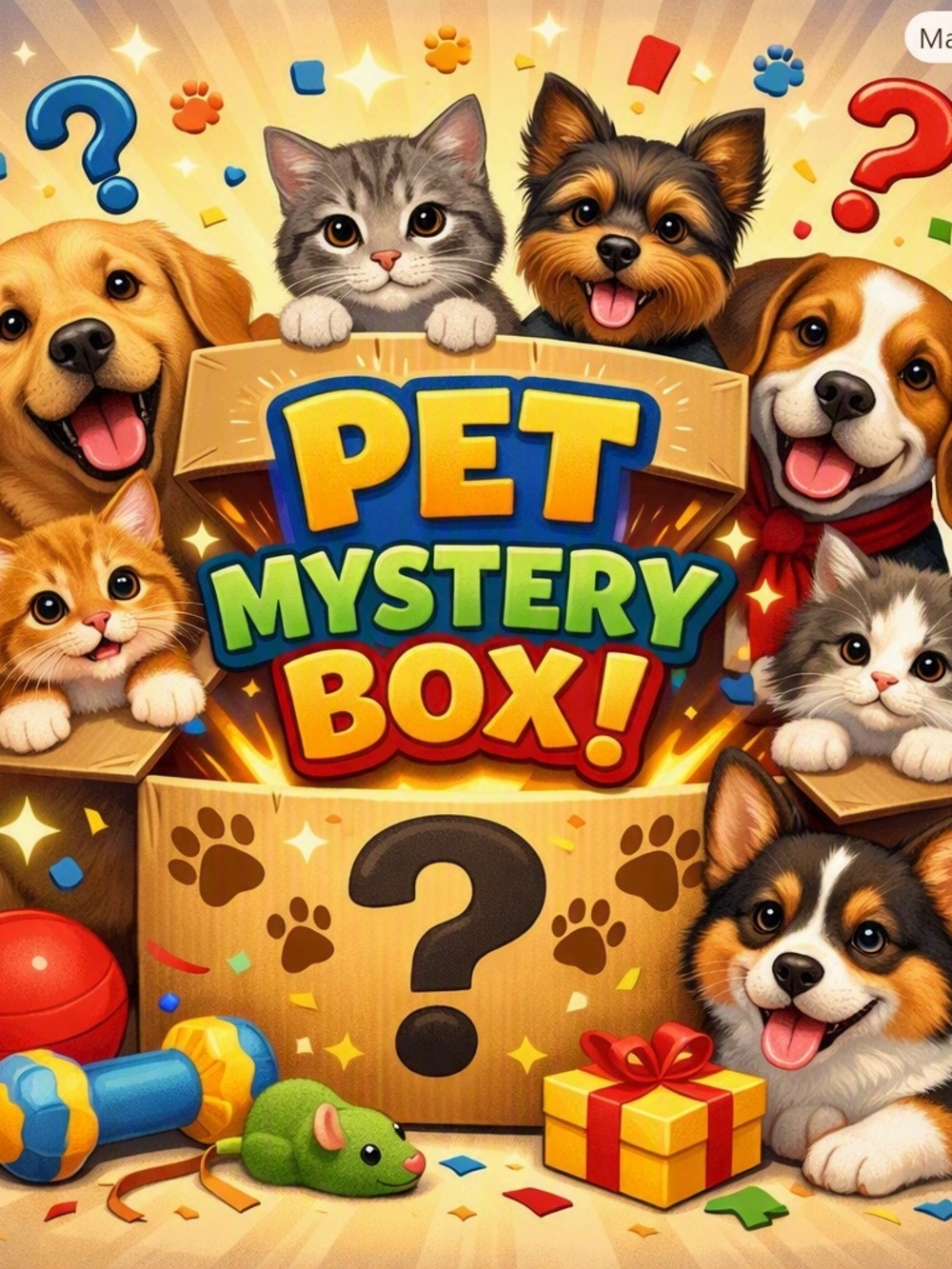 Pet Mystery Box - Surprise!!!